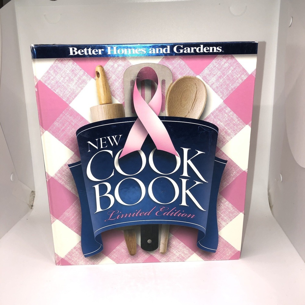 Better Homes And Gardens Limited Edition Cookbook Pink Ribbon 2005